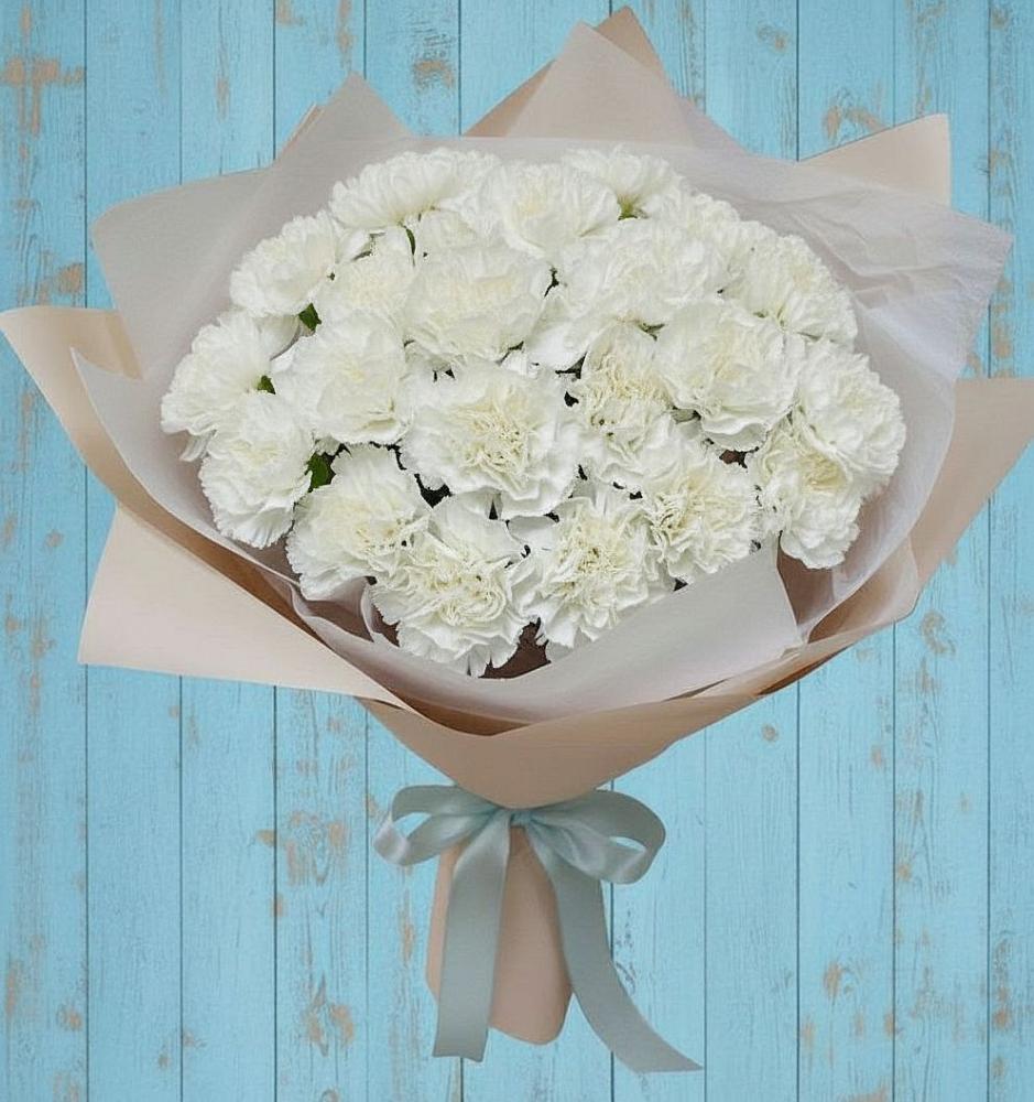 Букет цветов из: Гвоздики в Краснозёрском