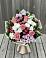 Букет цветов из: Альстромерии, Гвоздики, Розы и Хризантемы в Краснозёрском