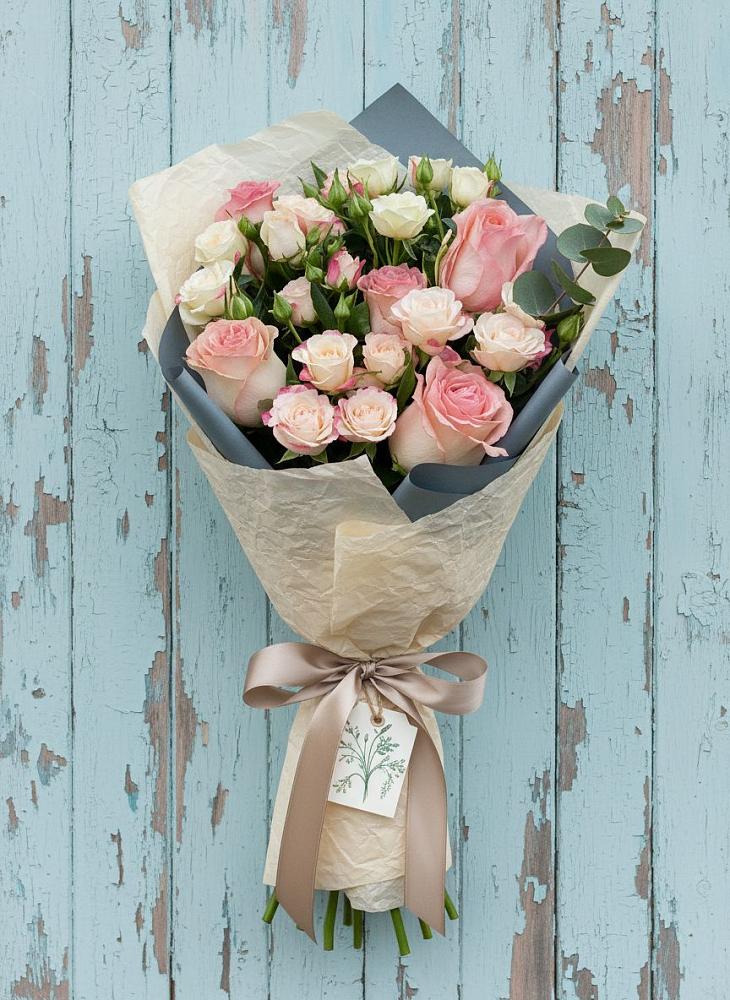 Букет цветов из: Розы в Краснозёрском