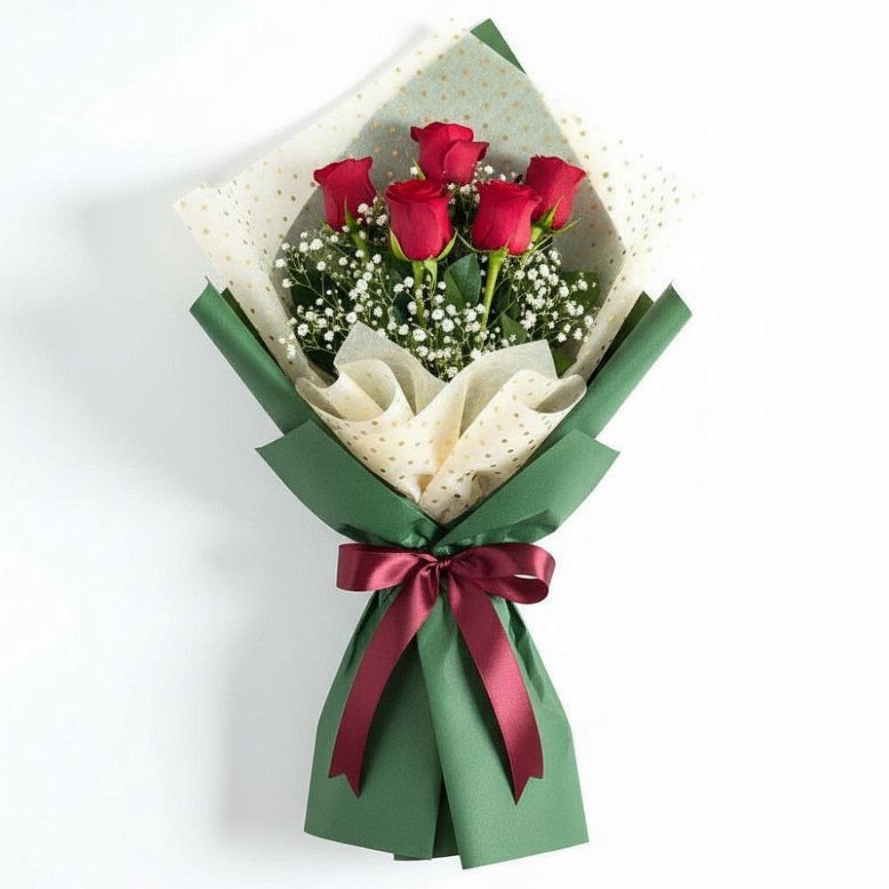 Букет цветов из: Розы в Краснозёрском