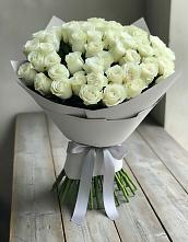 Букет 35 Белых роз #REPLACE_PRED# Краснозёрском