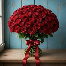 Букет Красные розы Блэк Меджик в Краснозёрском