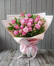 Букет Розовый кустик в Краснозёрском