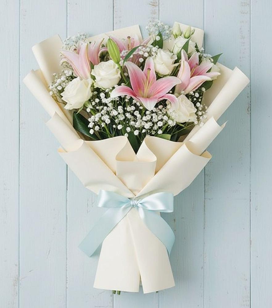 Букет цветов из: Лилии в Краснозёрском