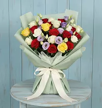 Букет цветов из:  Розы в Краснозёрском