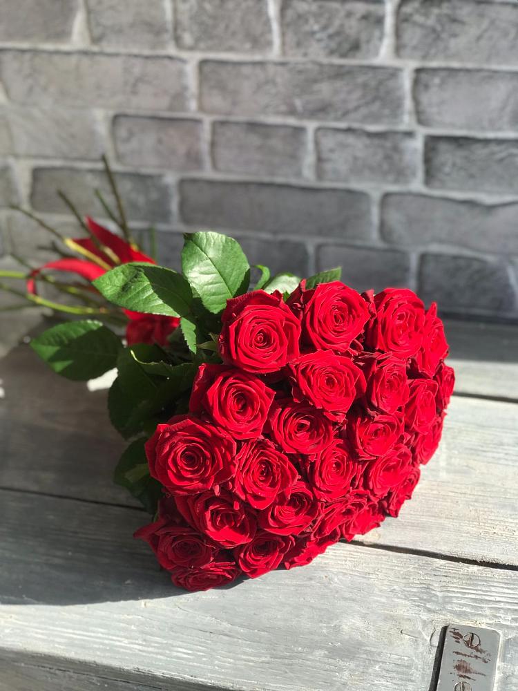 Букет Красные розы Фридом в Краснозёрском