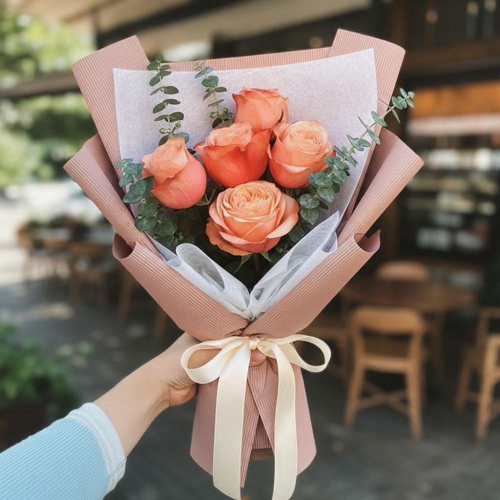 Букет цветов из: Розы в Краснозёрском