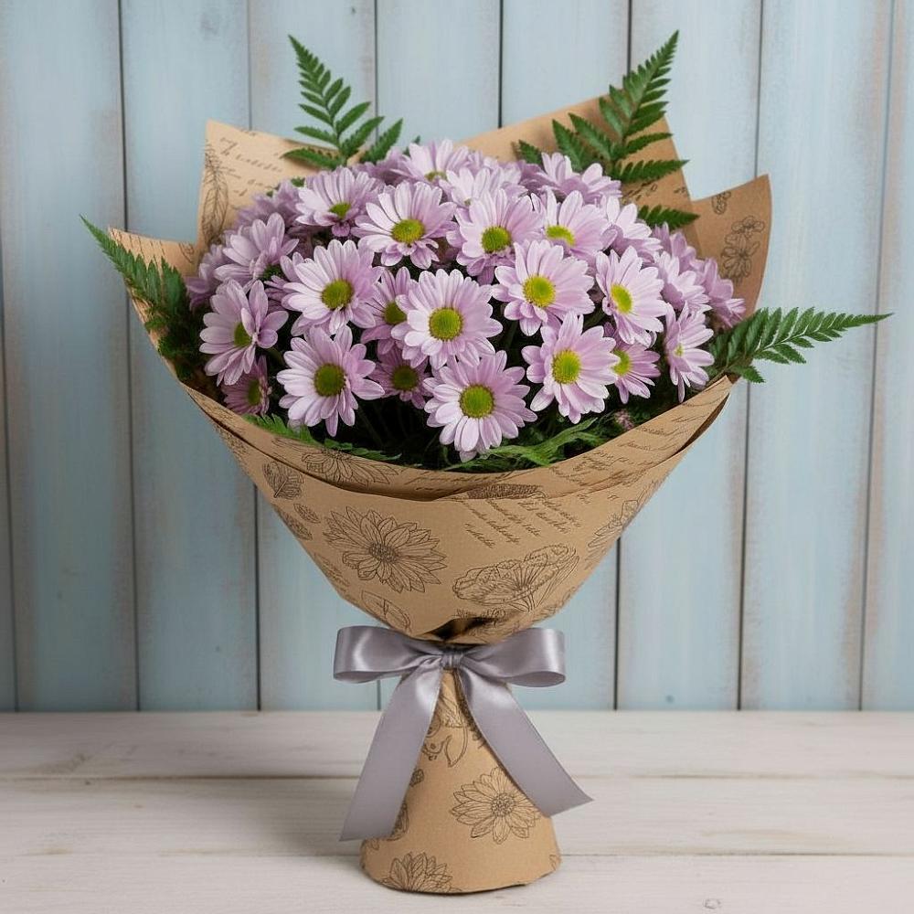 Букет цветов из: Хризантемы в Краснозёрском