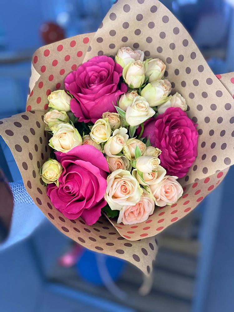 Букет цветов из: Розы в Краснозёрском