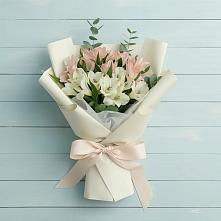 Букет цветов из:  Альстромерии в Краснозёрском