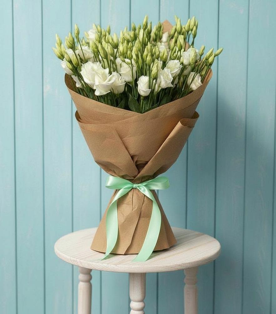 Букет цветов из: Лизиантусы в Краснозёрском