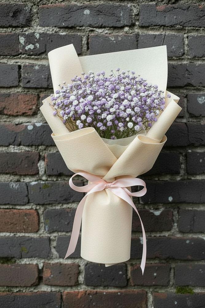 Букет цветов из: Гипсофила в Краснозёрском