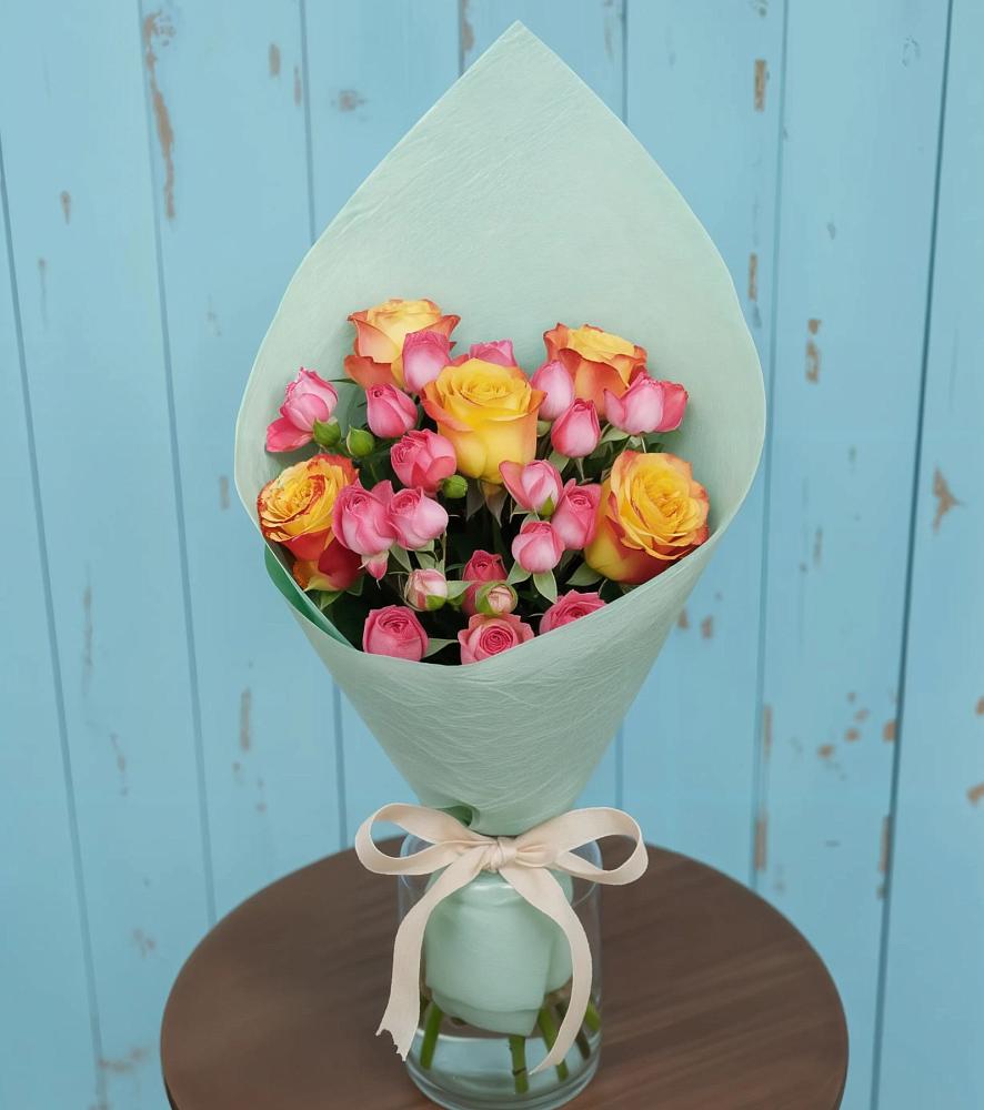 Букет цветов из: Розы в Краснозёрском