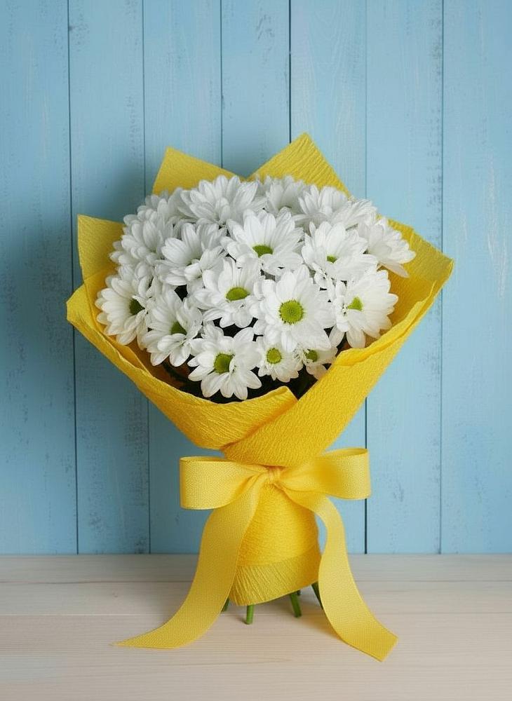 Букет цветов из: Хризантемы в Краснозёрском