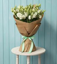 Букет цветов из:  Лизиантусы #REPLACE_PRED# Краснозёрском