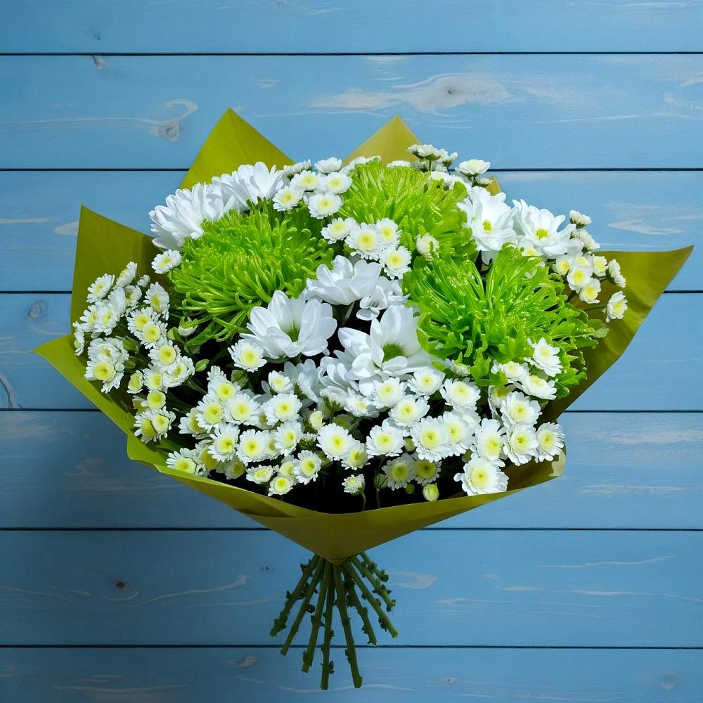 Букет цветов из: Хризантемы в Краснозёрском