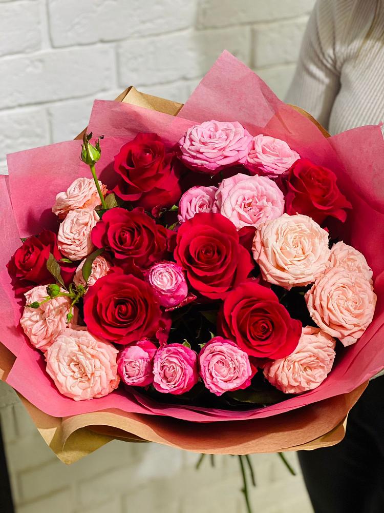 Букет цветов из: Розы в Краснозёрском