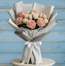 Букет цветов из:  Розы #REPLACE_PRED# Краснозёрском