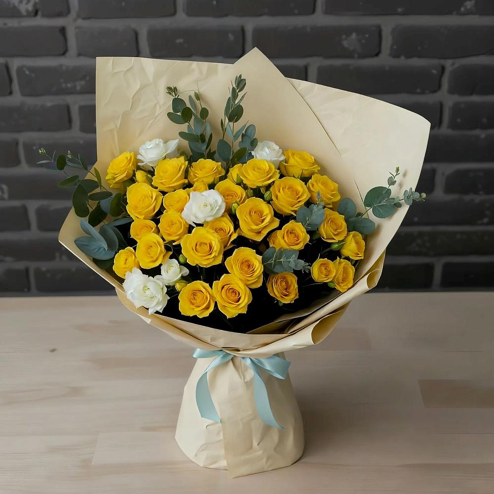 Букет цветов из: Розы в Краснозёрском