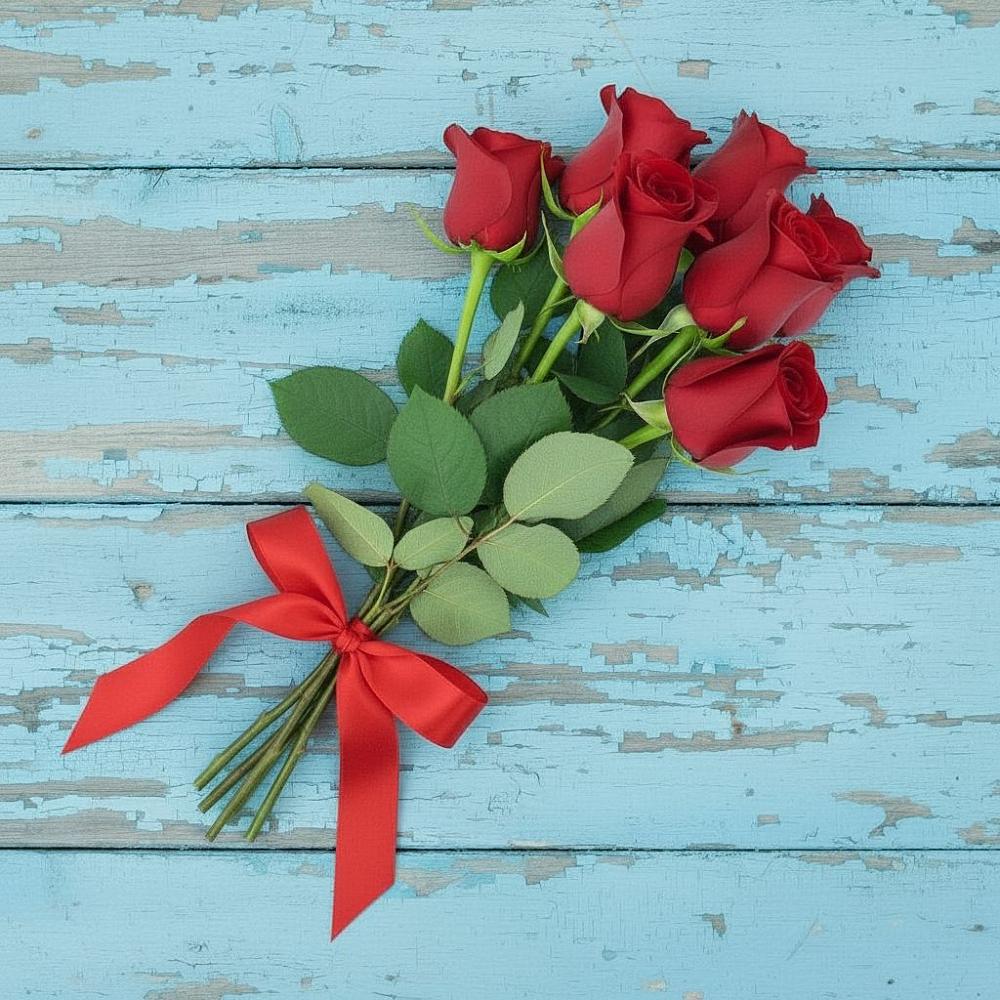 Букет Красные розы в Краснозёрском