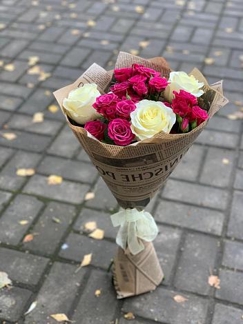 Букет цветов из: Розы в Краснозёрском