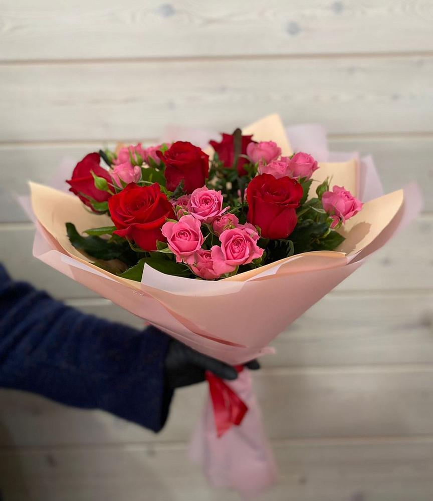 Букет цветов из: Розы в Краснозёрском