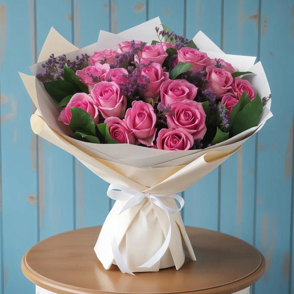 Букет цветов из: Розы в Краснозёрском