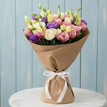 Букет цветов из:  Лизиантусы в Краснозёрском
