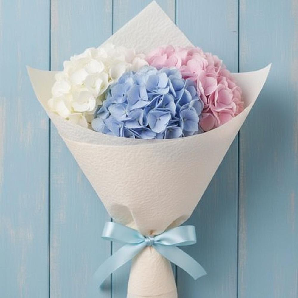 Букет цветов из: Гортензия в Краснозёрском