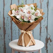 Букет цветов из:  Орхидеи и Розы #REPLACE_PRED# Краснозёрском